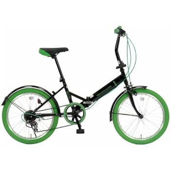 ギア付き折りたたみ自転車　ダークグリーン 楽天市場】Wサスペンション搭載26インチ折り畳み自転車