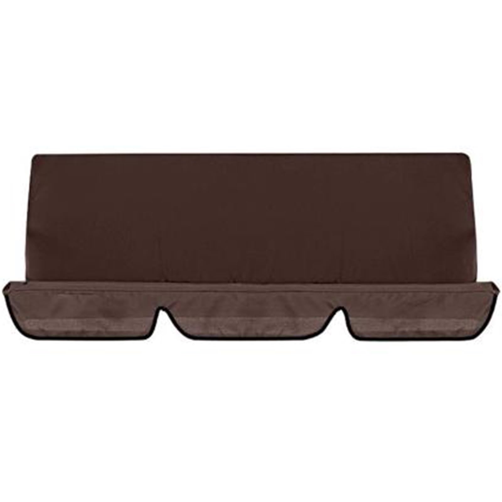 Housse de chaise d'extérieur en fourrure pour balancelle 3 places étanche Gar café