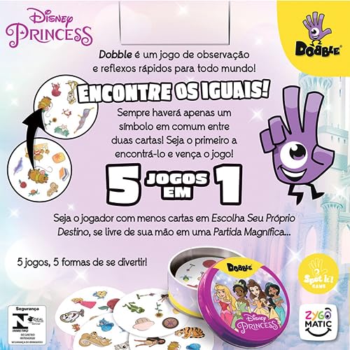 Encontraproduto.com.br - Dobble: Disney Princess - Galápagos