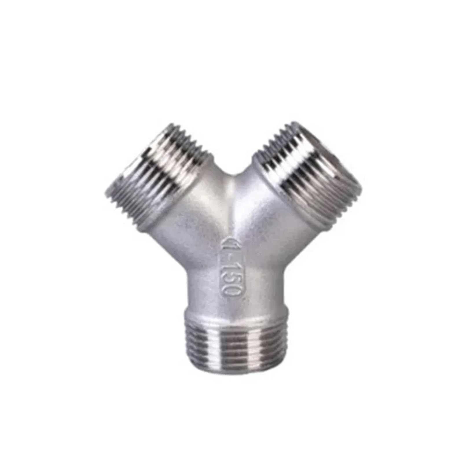12 Uds 1/4 "3/8" 1/2 "3/4" 1 "1-1/4" 1-1/2 "BSP rosca macho hembra Y conector de montaje tubería acero inoxidable 304 tres vías tipo 3