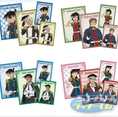 Amazon セブンイレブン 1番くじ 非売品 E賞 クリアファイル ポストカード 4セット 名探偵コナン アニメ 萌えグッズ 通販