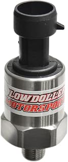 Lowdoller Motorsports 100 PSI Fuel Oil Coolant Pressure Sensor - Stainless Steel 1/8 NPT 0.5-4.5V PN 7990100