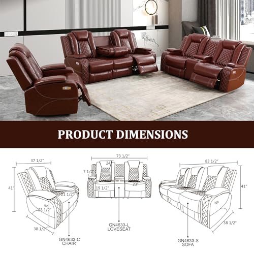 Sillón Plegable Burdeos miniatura 4