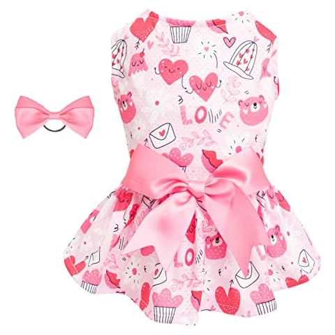 CuteBone Love Bear Hundekleid Cover