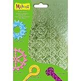 Makin's USA M380-6 Clay Texture Sheets, 7 by 5-1/2-Inch, 4-Pack