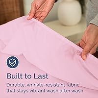 Vista 373 de King Fitted Bed Sheet - Bottom Single Fitted Sheet Only - Ultra-Soft Hotel Luxury Bedding w/ 8-16 Inch Deep Pockets - Breathable, Cooling & Wrinkle