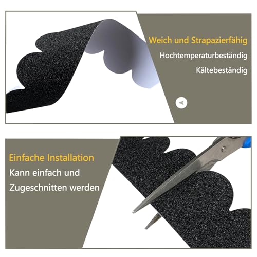 53stk Dachpappe für Vogelhaus Wasserdicht Dachschindeln Selbstklebend Mini Dachschindeln für Nistkastendach Nistkasten Kaninchenstall Hundehütte Briefkastendächer (Schwarz)