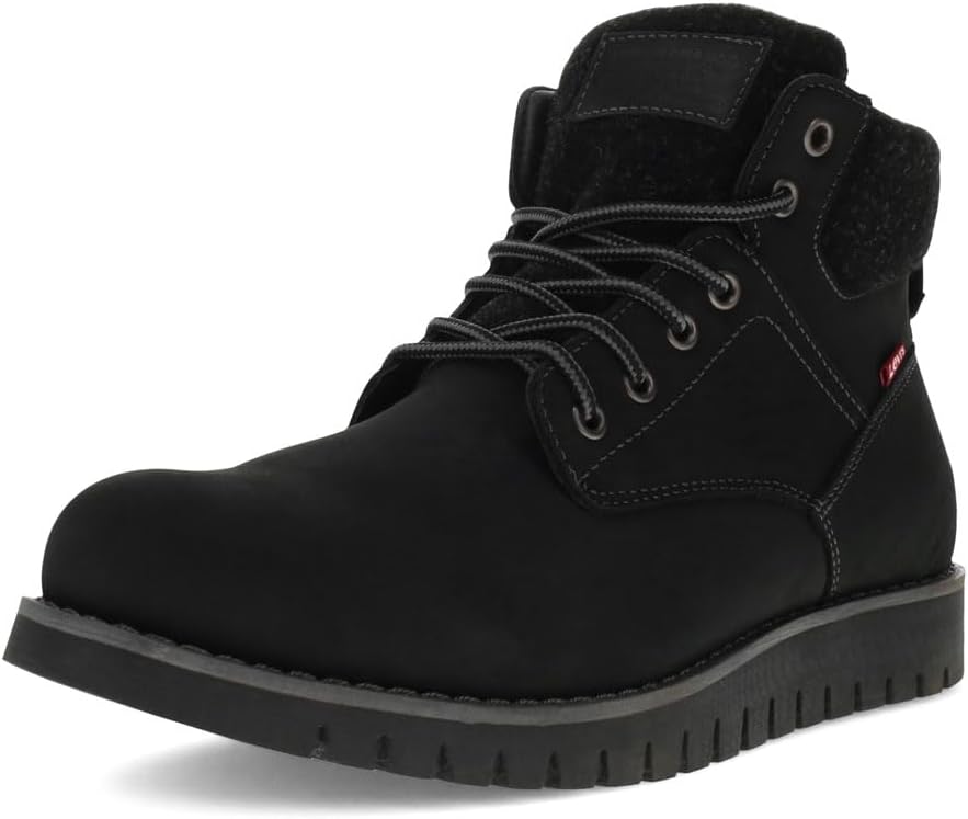 black casual boots