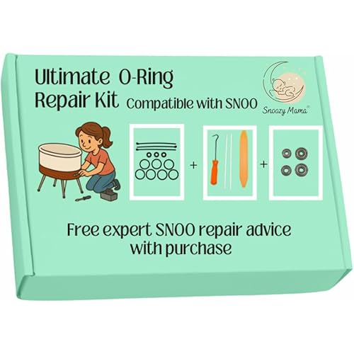 Ultimate Repair Kit for SNOO Smart Sleeper Bassinet | O-Rings, Motor Bearings, and Tools for a Complete SNOO Makeover | Free Snoo Repair Support with Purchase | Snoozy Mama - Your Leading Snoo Expert