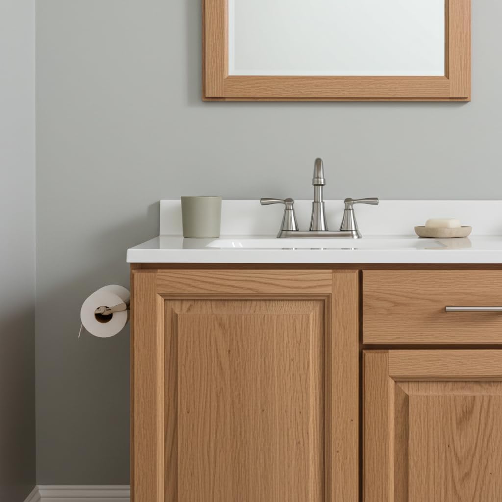 Unfinished Kitchen Cabinet Door Replacement | Raised Panel | Solid Wood | Ready to Paint or Stain | 12W x 24H
