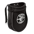 Klein Tools 51A Tool Pouch, Utility Pouch for Carrying Nuts and Bolts, with Interior Pocket, No. 10 Canvas, 9 x 3.5 x 10-Inch