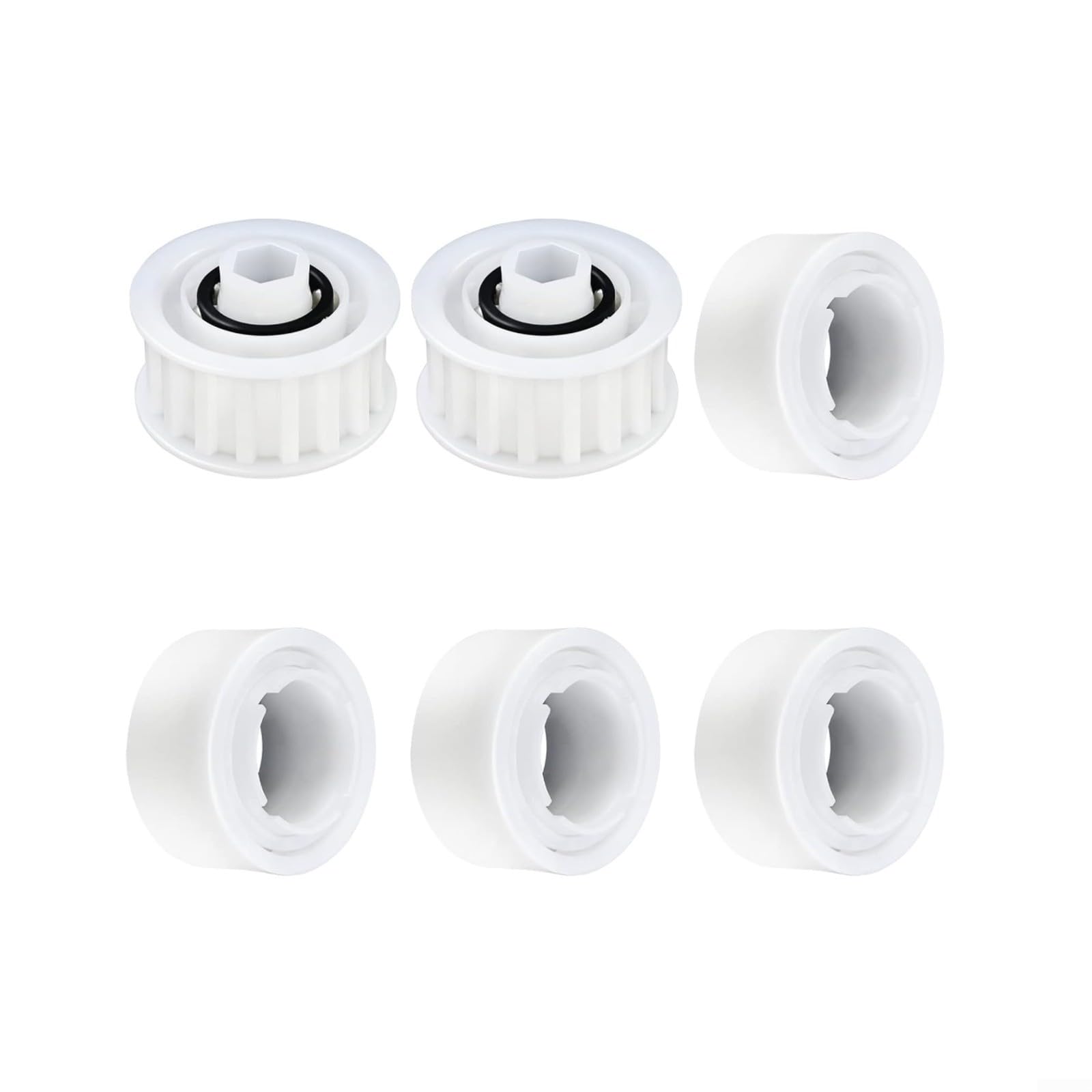 ZYNCUE Kit de mantenimiento para limpiador robótico Dolphin, piezas de repuesto con paneles de filtro, cepillos, anillos de arrastre, pistas, ruedas