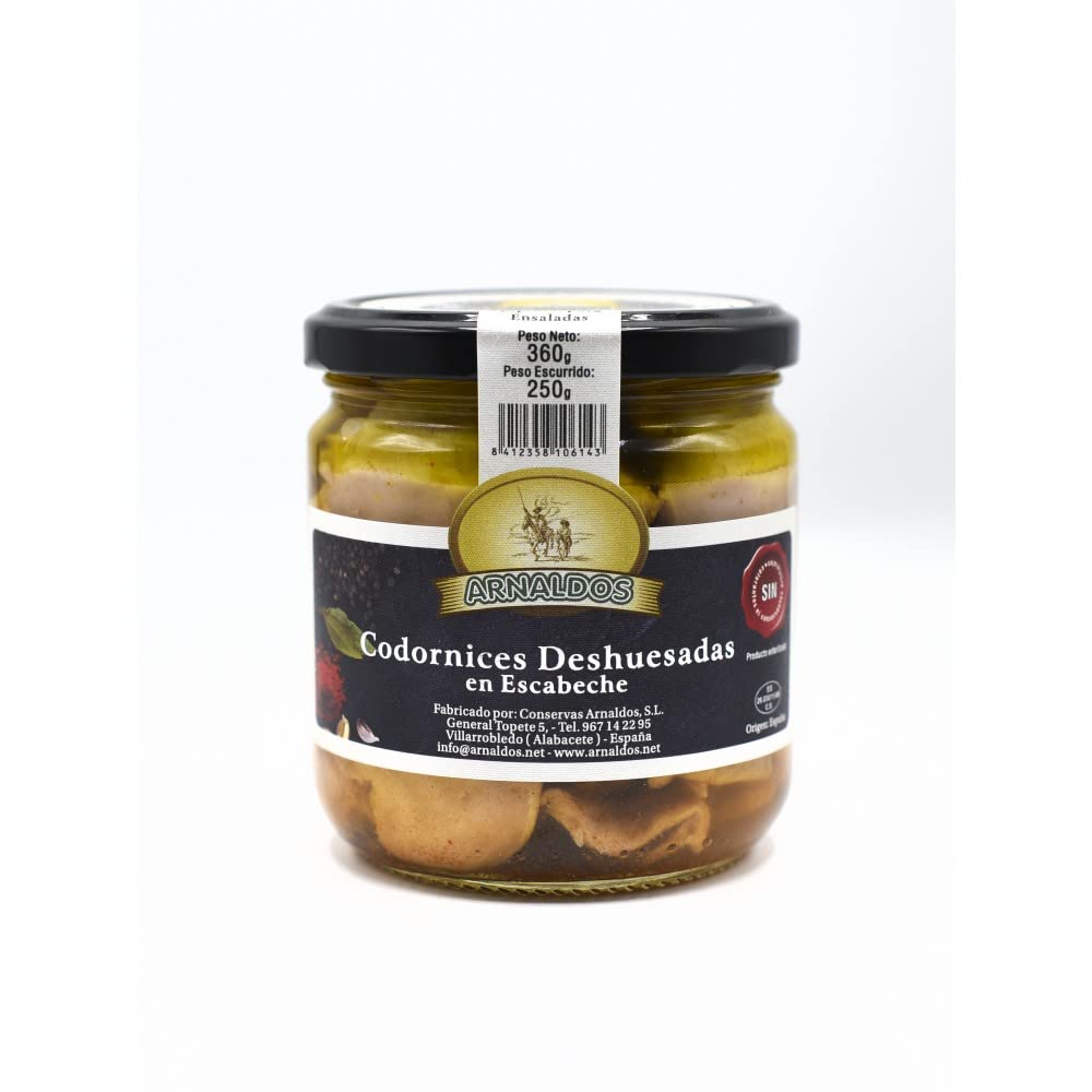 Codornices Deshuesadas en Escabeche 360 g
