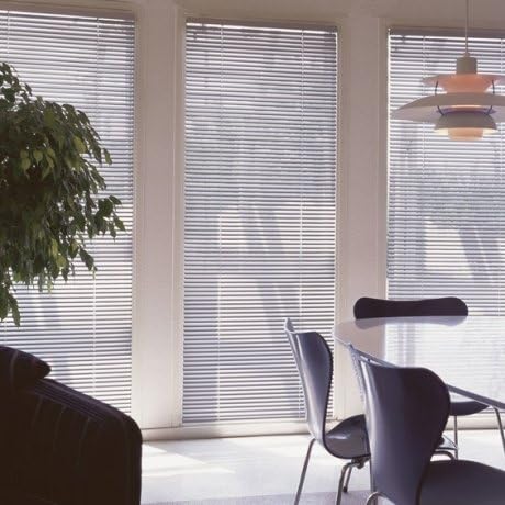 Miniatura 1 de Persiana de vinilo para oscurecer habitaciones de 1 pulgada, 20 38 pulgadas de ancho x 72 pulgadas de largo (tamaño real 19 78 pulgadas x 72