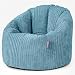 Produktbild Lounge Pug, Sitzsack Kuschel Lounge Sessel, Schlafsofa, Cord Türkis