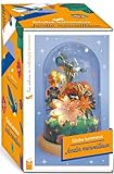 globe avec oiseaux  Les ateliers de Mathilde Bourgon - globe lumineux Oiseau merveilleux - coffret avec accessoires