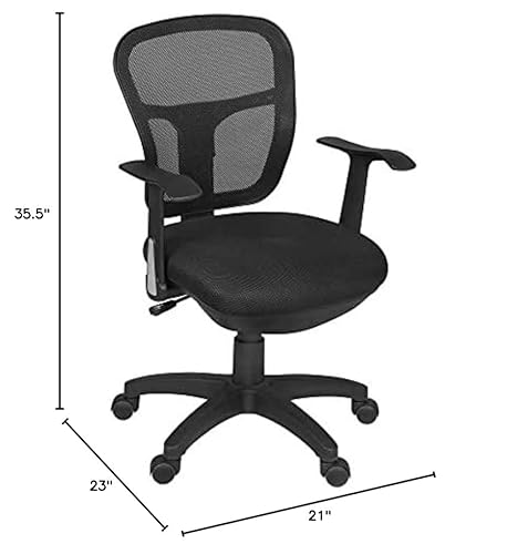 Niche Harrison Swivel Chair- Black #TOP2