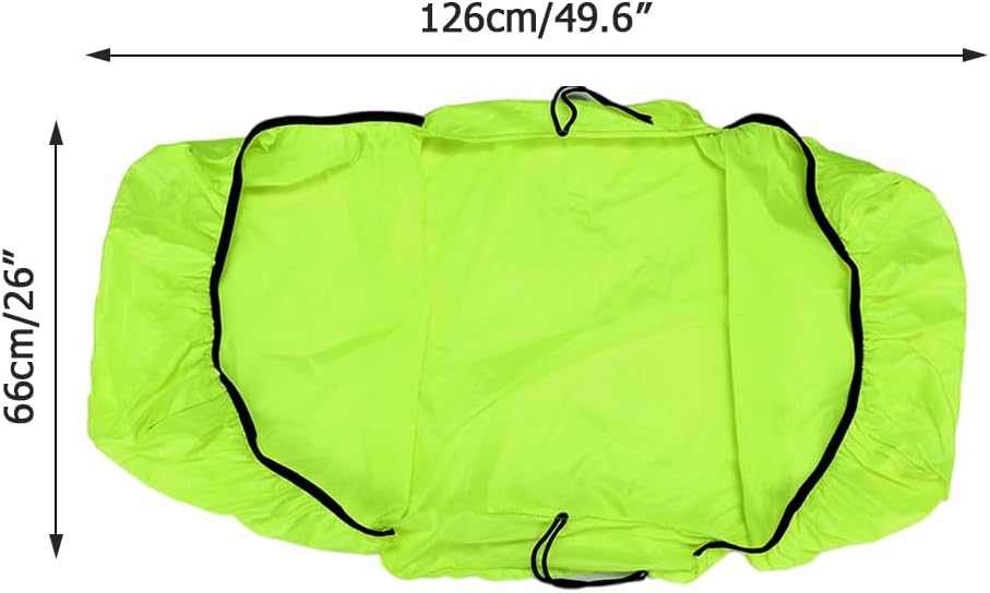 Bicycle Rain Covers, Waterproof Bike Back Seat Covers Portable Bike Rain Storage Pouch Covers for Mountain Road Bike image 3