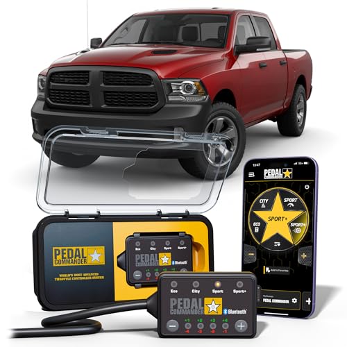 PEDAL COMMANDER Throttle Response Controller Compatible with Dodge Ram Truck...