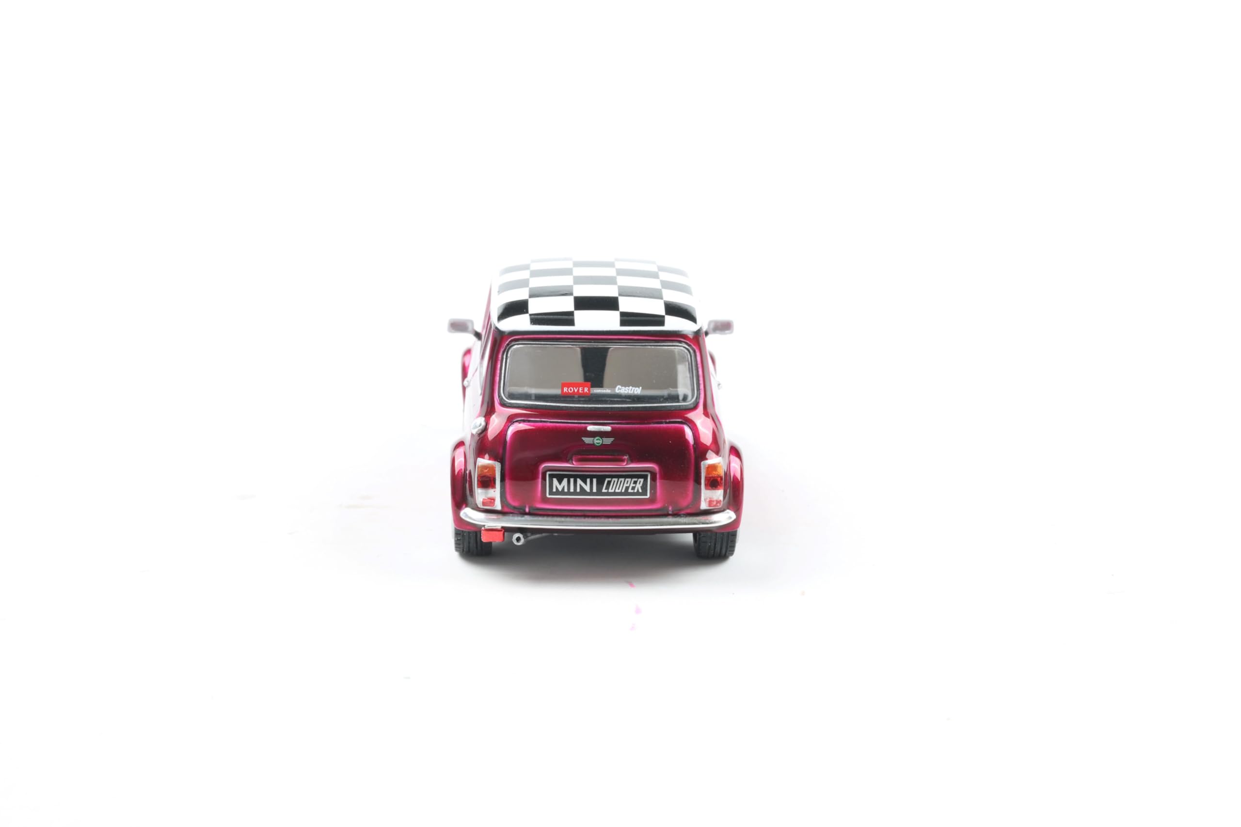 Solido Mini Cooper Sport 1997 - Modellino di auto Die-Cast, in cartone da finestra con base in plastica, modello da collezione di piccole auto, classico, viola, 1:43