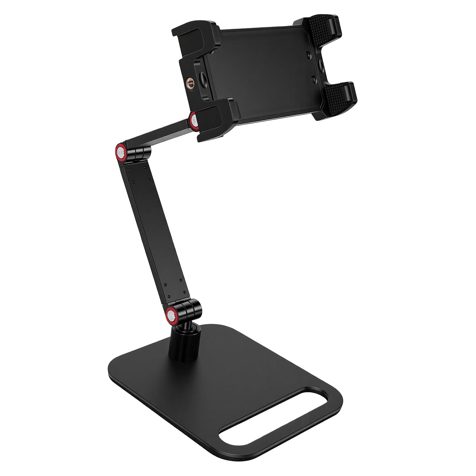 Annadue Supporto Regolabile per Monitor, Morsetto Rotazione 360 Gradi | Supporto da tavolo in lega di alluminio per monitor portatile, supporto per tablet con base antiscivolo