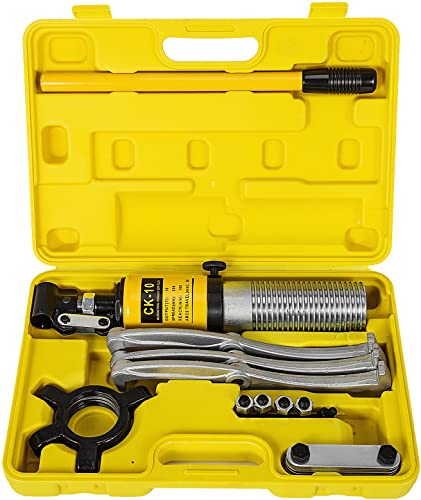 Image of Inditrust 10 Ton Hydraulic Puller Automotive Tool Wheel Bearing Pulling Separator Kit Bearing Hub Puller Garage Tooling Bearing pullers Lever Tool