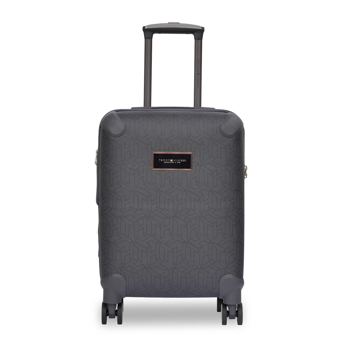 tommy hilfiger Jazz Unisex Hybrid Luggage - Grey, 67 Cm Mid Trolley Bag-picture-27