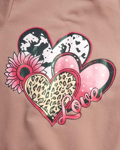 Coney Island Girls' Sweatsuit Set - 2 Piece Fleece Zip Up Hoodie Sweatshirt and Jogger Sweatpants Set for Girls (Sizes: 7-12)4