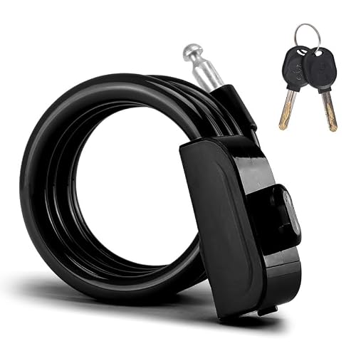 Bike Lock Portable Bicycle Cable Lock Multi-Color Wire Bicycle Lock