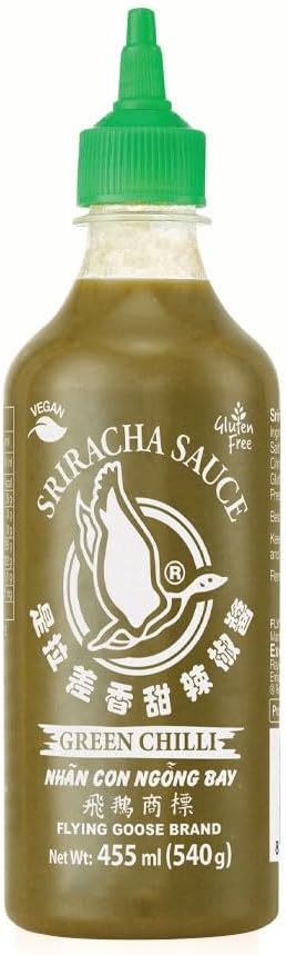 Sriracha Hot Green Chilli Sauce, 455 ml