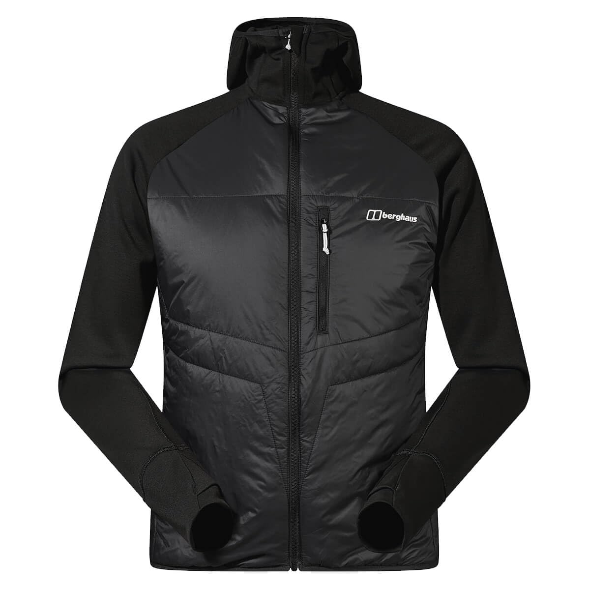 Berghaus Men's Black/Black Trawden Hybrid Jacket - L