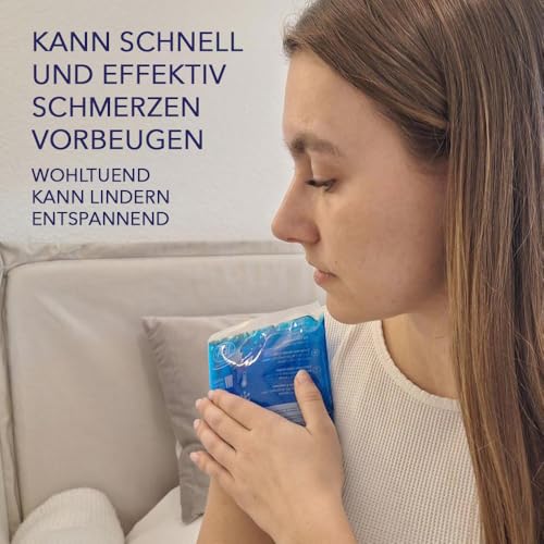 IEA Medical Kalt Warm Kompressen | 3er Set | 12x20 cm | Kühlpacks für Prellungen, Insektenstiche und anderen Verletzungen | wiederverwendbare Gel-Kühlkissen (3er Set Kompresse M)