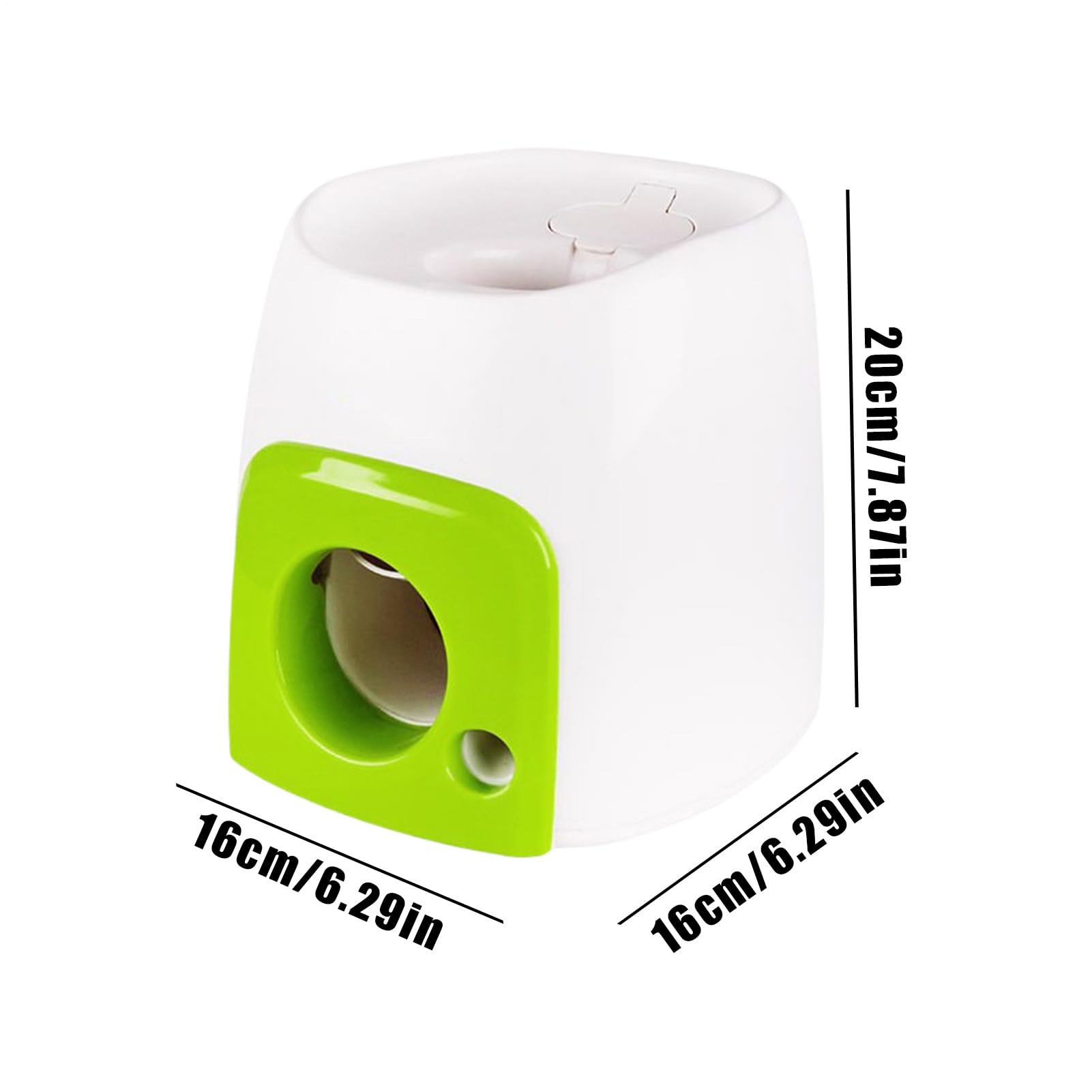 Lancement Automatique de Balle pour Chiens | Lanceur de balles pour Petits Chiens, interactifs récompense pour rapporter Le Rouleau d'activités Amusantes