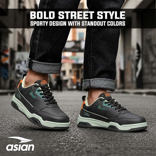 Image of ASIAN Men's Vegas-01 Sneakers | Stylish & Lightweight Design Comfortable Lace-Up Sneakers for Travel & Everyday Use