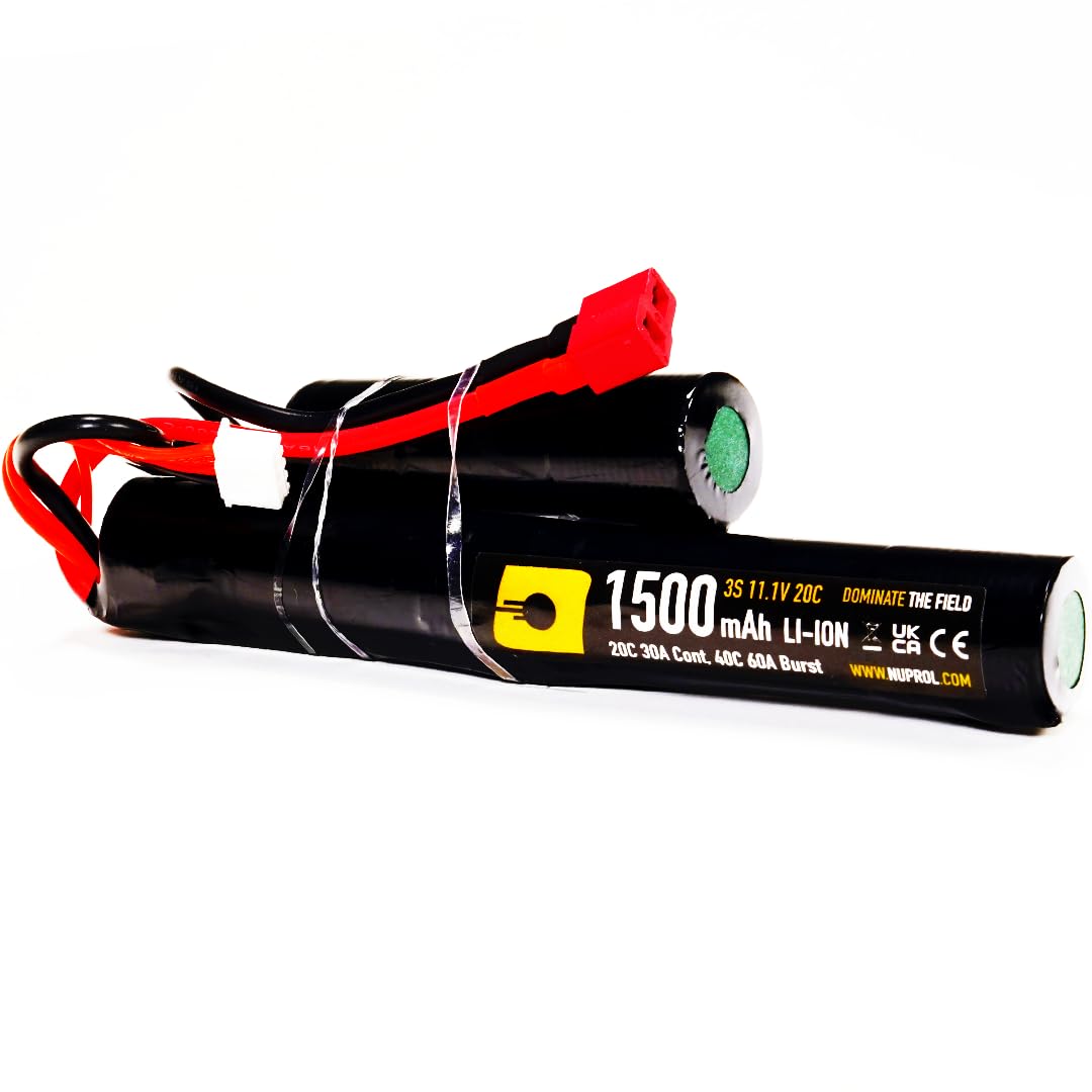 NUPROL - 11.1v Li-Ion 1500mAh 3S Deans [Rate 20C @ 30A] [Burst 40C @ 60A] - Nunchuck