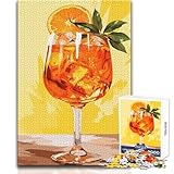 1000-Teile-Puzzle für Teenager, Aperol Spritz, schönes Design, Spiel zur Verbesserung des Gedächtnisses, Geburtstagsgeschenk, Größe 50x75cm