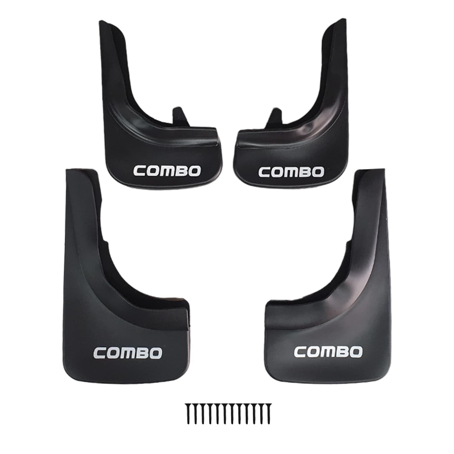 Paraspruzzi per Opel Combo Parafanghi anteriore + posteriore 4 pezzi KIT