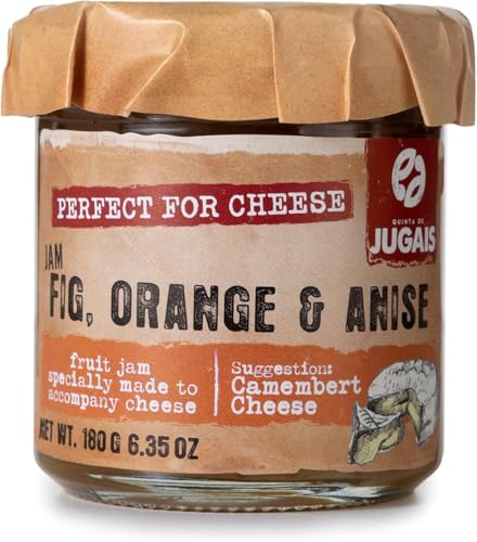 Mermelada de Higo, Naranja y Anís – 180g | Sabor Único | Ideal para Quesos | Receta Tradicional Portuguesa