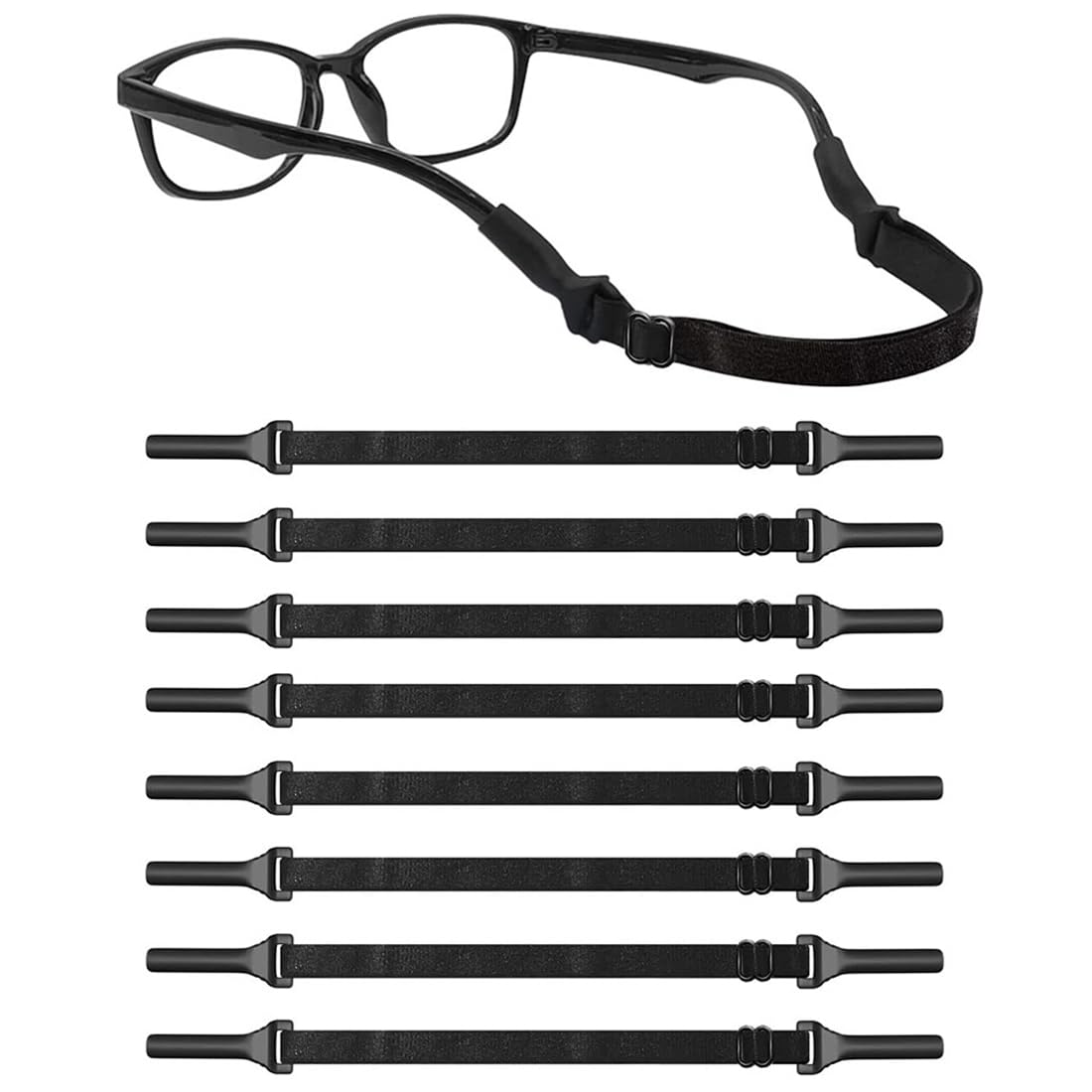 Cordino Regolabile Antiscivolo Per Occhiali Da Sole E Vista