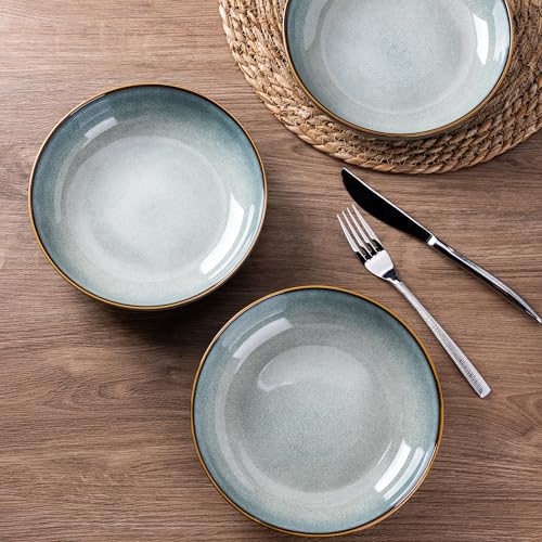 Amorarc APB007 8.5'' Large Ceramic Pasta Bowls thumb #2