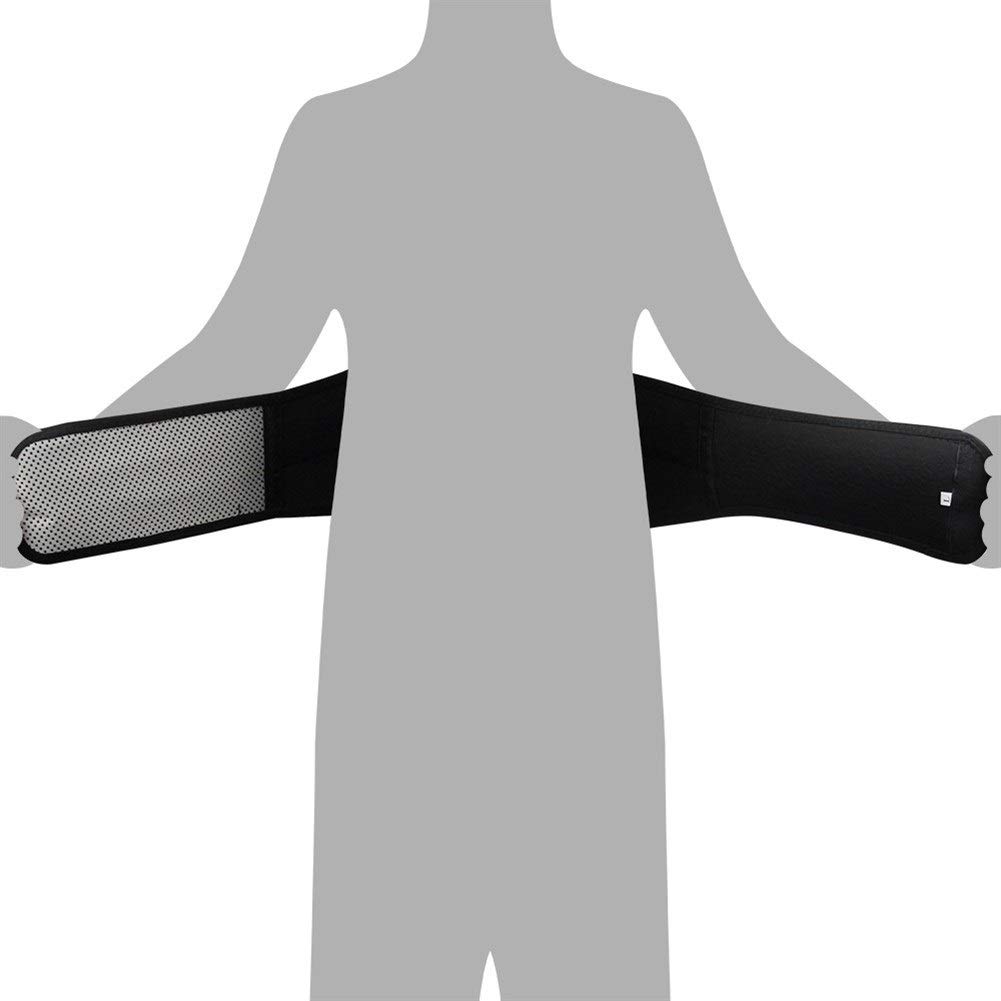 Tutore Lombare Vita Regolabile Tormalina Autoriscaldante Terapia Magnetica Cintura di Supporto for la Schiena Cintura Lombare Fascia for Massaggio Assistenza Sanitaria Uomo Donna,Supporto l