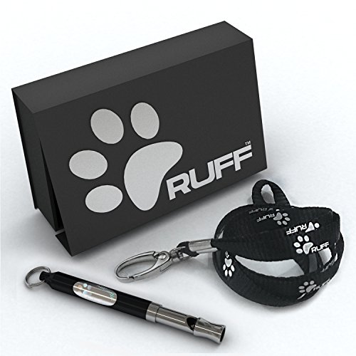 RUFF Dog Whistle To Stop Barking & Train Dogs Fast...