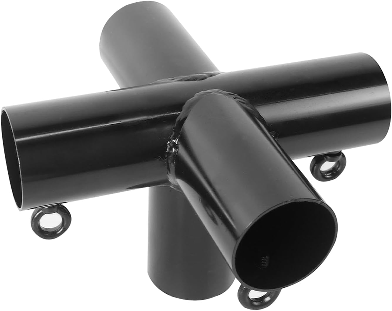 Aoneky 1 3/8'' 5 Way Flat Top Center with Leg Corner Canopy Fitting - Fits 1" EMT - Cage Frame Corner Kit (2pcs Set)