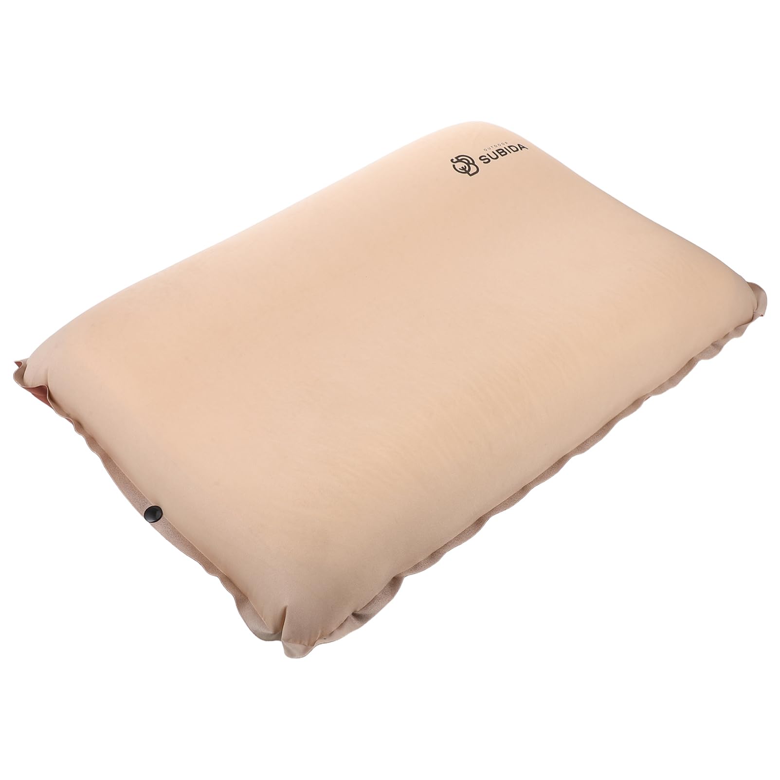 WOONEKY Almohada Inflable para Senderismo Ultraligera de Tela Elástica