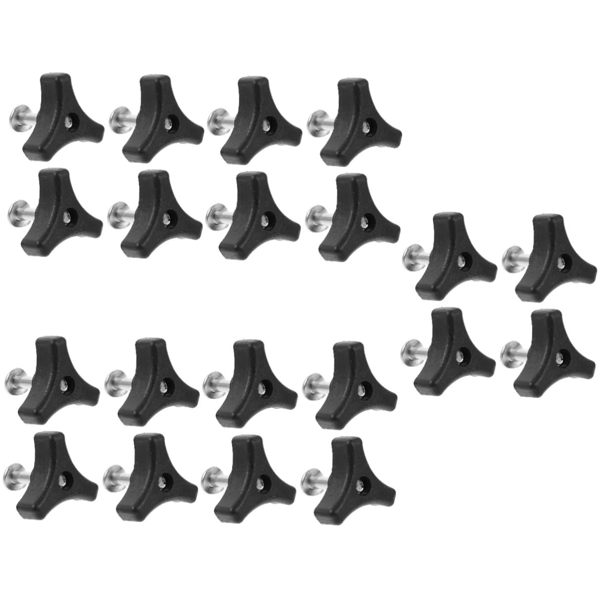 Toddmomy 20juegos Mango para Cortacésped Manija Tornillos Compatible Máquinas De Jardín y Desbrozadoras Manija Tornillo