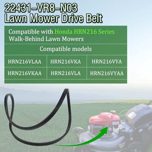 22431-VR8-N03 Drive V-Belt Compatibility
