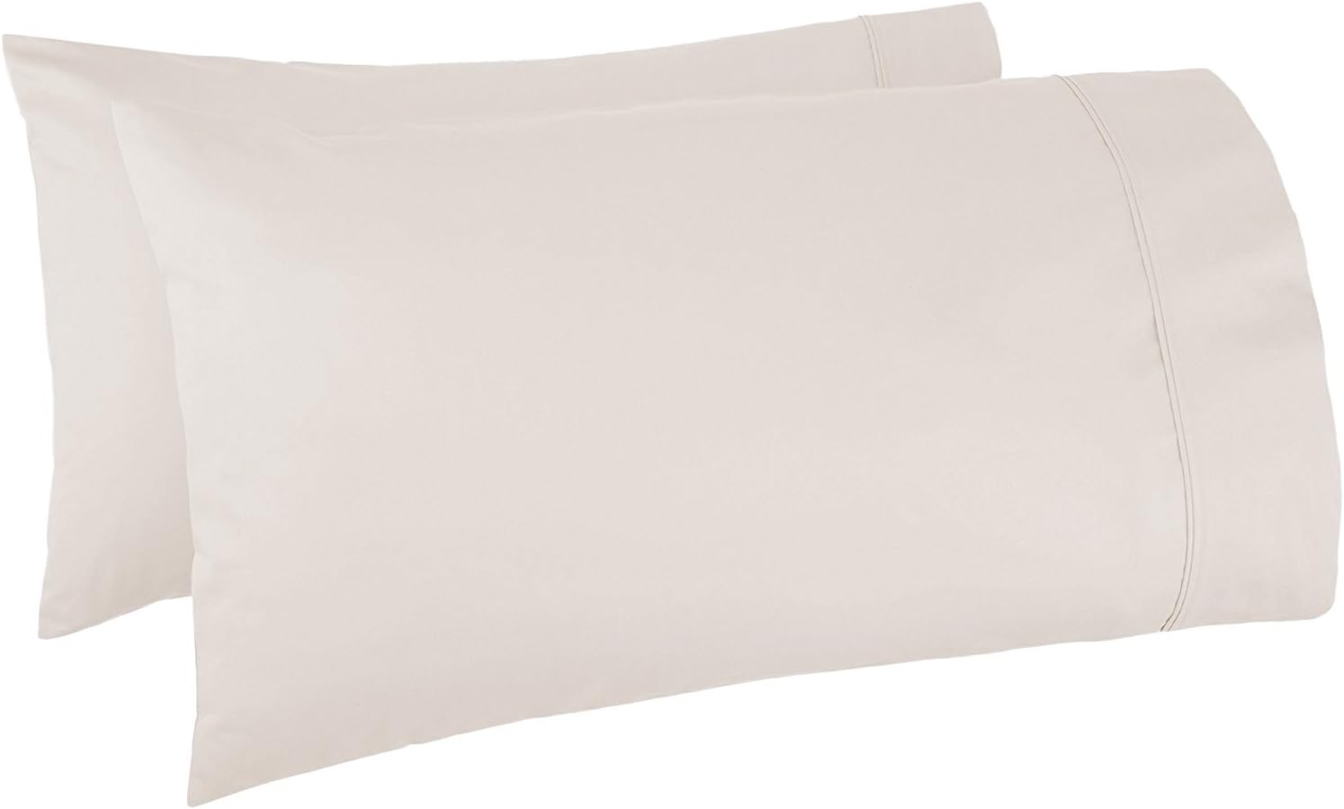 800-Thread-Count 100% Pure Cotton Bed Sheets -4 Pc California King Size Silver Sheet Set, Single Ply Long Staple Combed Cotton Yarns, Best Luxury Sateen Weave, Fits Mattress Upto 17'' Deep Pocket