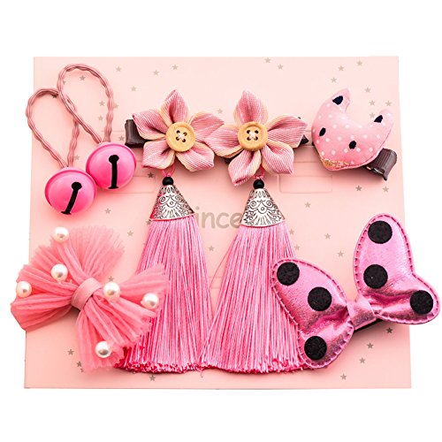 baby hair ties and clips