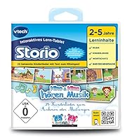 Vtech 80-233304 - Storio 2 Lernspiel, Nino und Nina hören Musik