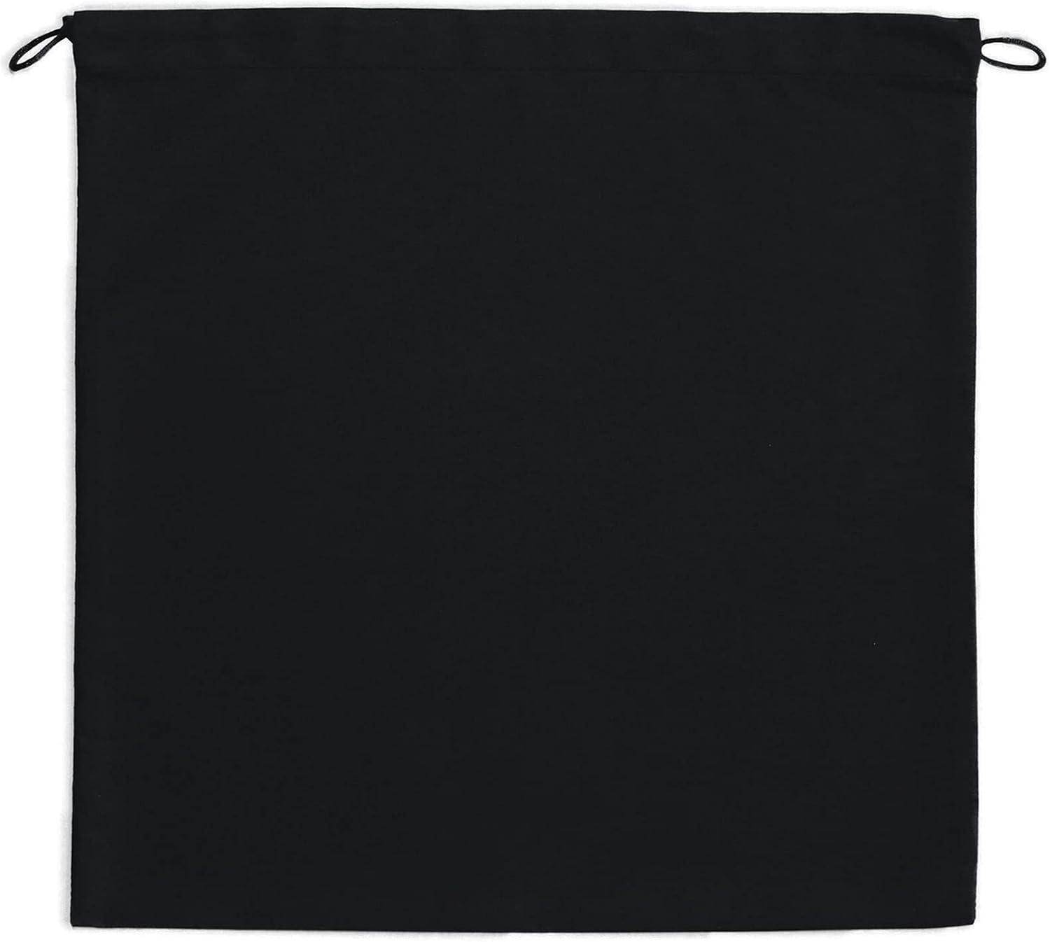 40x40" Black Handmade in USA Cotton Polyester Colors Drawstring Dust Bag for Handbag, Sneakers, Clothes, Accessories, Travel, Storage, gift or packaging (XX-Large 40x40", Black)